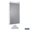 Triton Products (2) Square Hole Pegboards W/ Mounting Hardware, Epoxy 18-Gauge Steel, Gray, 18" W x 36" H LB18-G - alternate 11